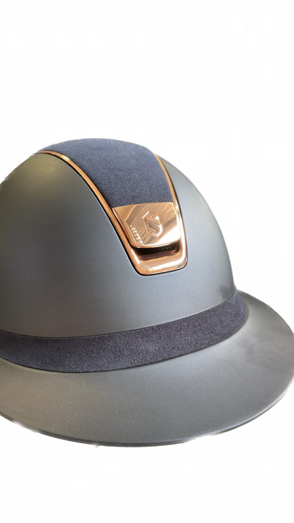 Samshield Miss Shield - alcantara - logo Swarovski Samshield - bleu M