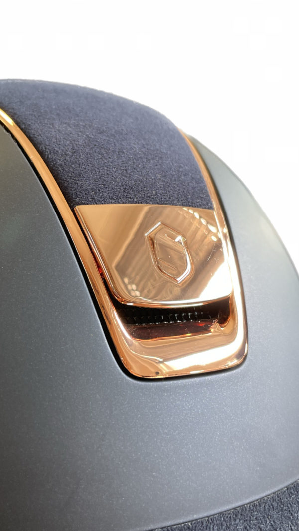 Samshield Miss Shield - alcantara - logo Swarovski Samshield - bleu M